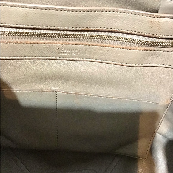 Celine Cabas Phantom Suede Belted Bag - Picture 15 of 16